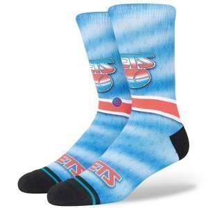 STANCE Chaussettes Homme Microfibre FADER NWJ Bleu Orange NBA