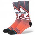 STANCE Chaussettes Homme Microfibre FADER CHI Rouge Noir NBA