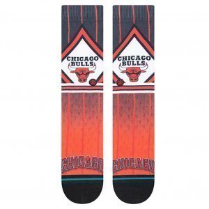 STANCE Chaussettes Homme Microfibre FADER CHI Rouge Noir NBA
