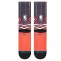 STANCE Chaussettes Homme Microfibre FADER CHI Rouge Noir NBA