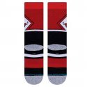 STANCE Chaussettes Homme Microfibre BULLS SHORTCUT2 Rouge Noir NBA