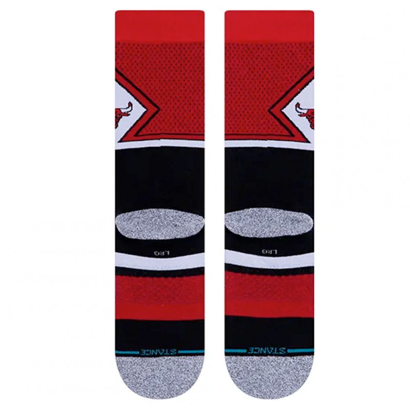 Chaussettes Homme BULLS SHORTCUT2 Rouge et Noir