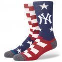 STANCE Chaussettes Homme Microcoton BRIGADE NY2 Bleu Rouge MLB