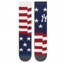 STANCE Chaussettes Homme Microcoton BRIGADE NY2 Bleu Rouge MLB