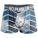 NO PUBLIK Lot de 3 Boxers Homme Microfibre BEACH Bleu Beige