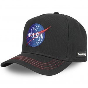 NASA Casquette Homme NAS5 Noir Bleu CAPSLAB