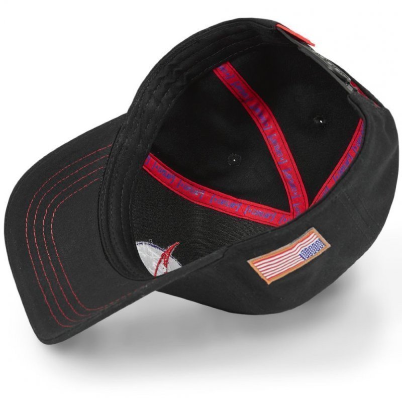 Casquette Homme LOG2 Noir et Bleu