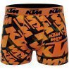 Boxer Homme DAR Noir et Orange