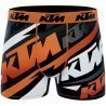 Boxer Homme PIX Noir et Orange