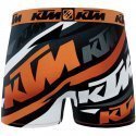 KTM Boxer Homme Microfibre PIX Noir Orange