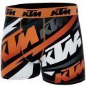 KTM Boxer Homme Microfibre PIX Noir Orange