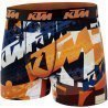 Boxer Homme LIG Noir et Orange