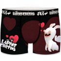 Boxer Homme LOV Noir et Rouge