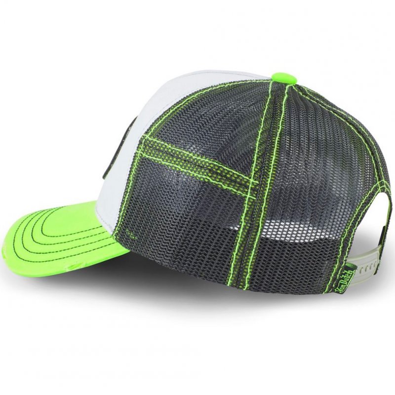 VON DUTCH Casquette Homme MicroCoton SUM COL Vert Blanc