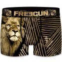 FREEGUN Boxer Homme Microfibre recyclée LIO Noir Or