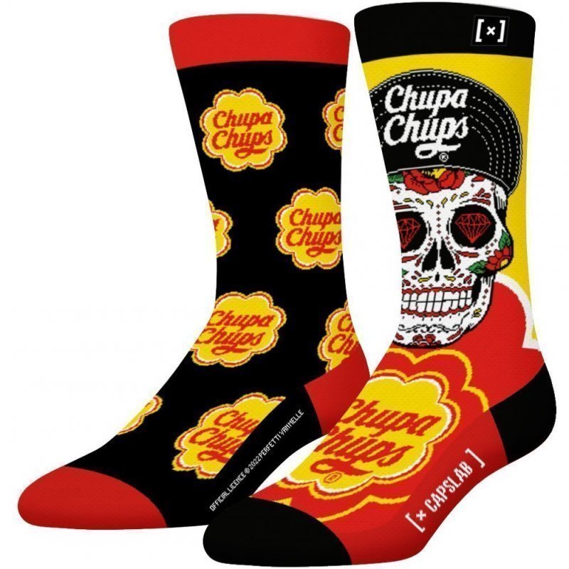 Chaussettes Homme CVSKU Noir et Jaune