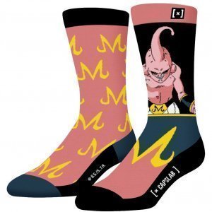 DRAGON BALL Z Chaussettes Homme Coton CVBUU Noir Rose CAPSLAB