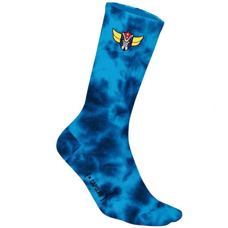 GOLDORAK Chaussettes Homme Coton TYEROB Bleu CAPSLAB