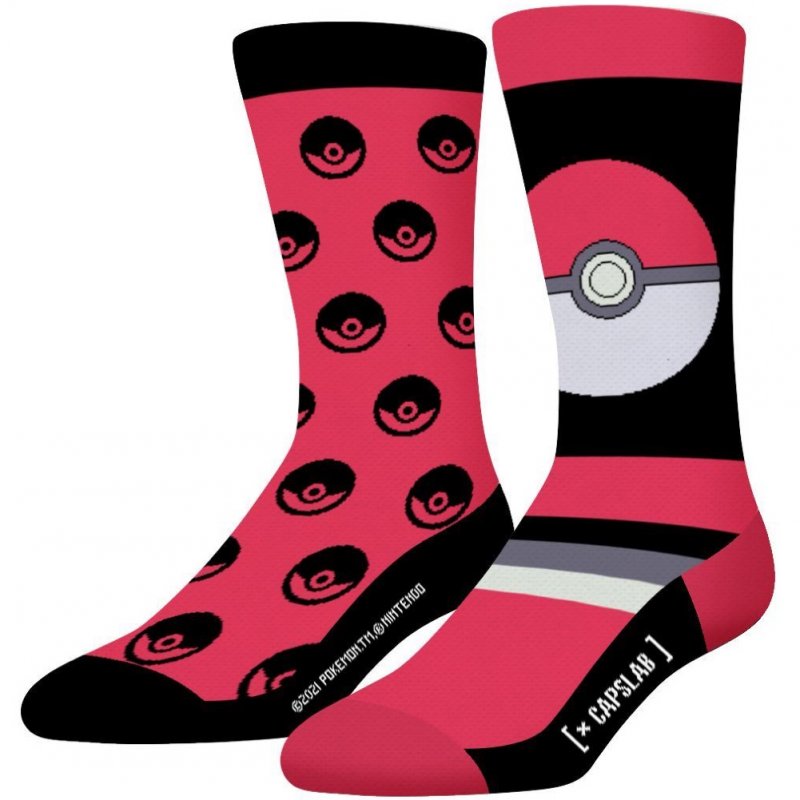 Chaussettes Homme CVPOK Noir et Rouge