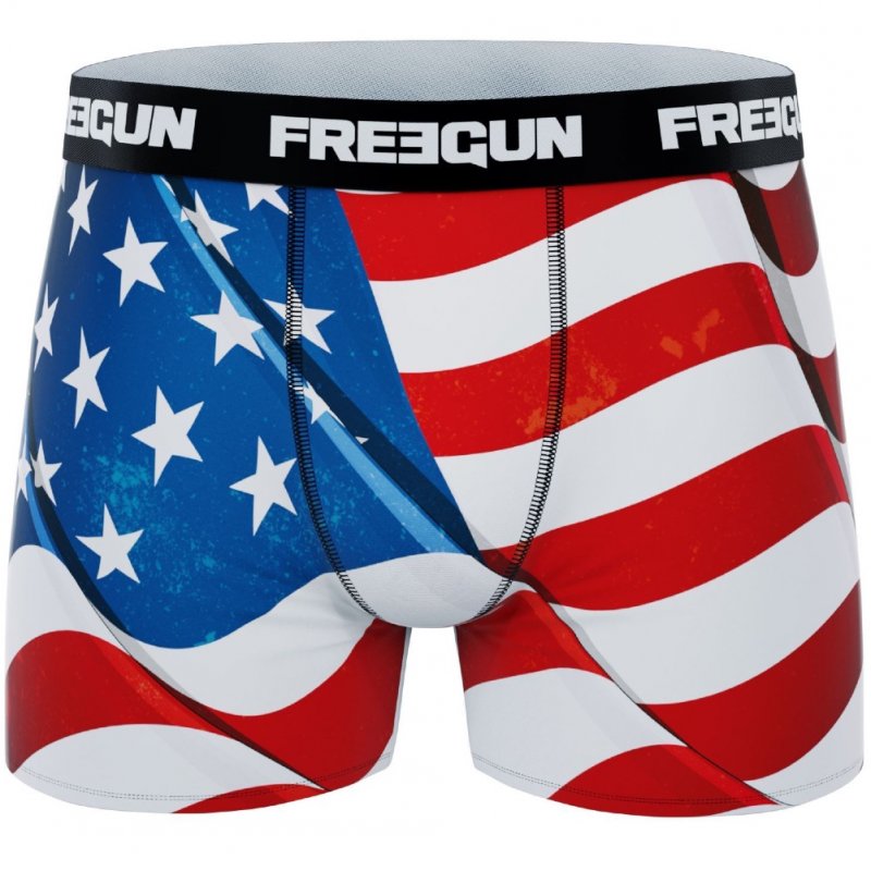 Boxer Homme BEST Bleu et Rouge