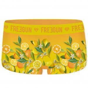 FREEGUN Boxer Fille Microfibre CIT Jaune