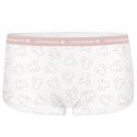 Boxer Fille SHCASS1 Blanc et Rose