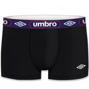 UMBRO Boxer Homme Coton BCASS4 Noir