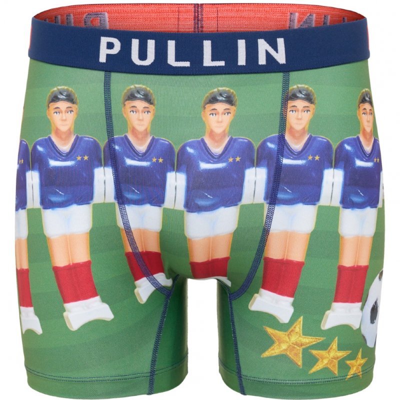 Boxer long Homme BABYFOOT Bleu et Vert