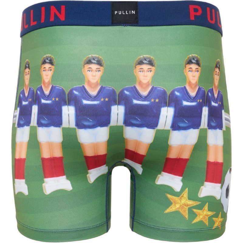 Boxer long Homme BABYFOOT Bleu et Vert
