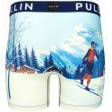 PULL IN Boxer Long Homme Microfibre MARTIN Bleu