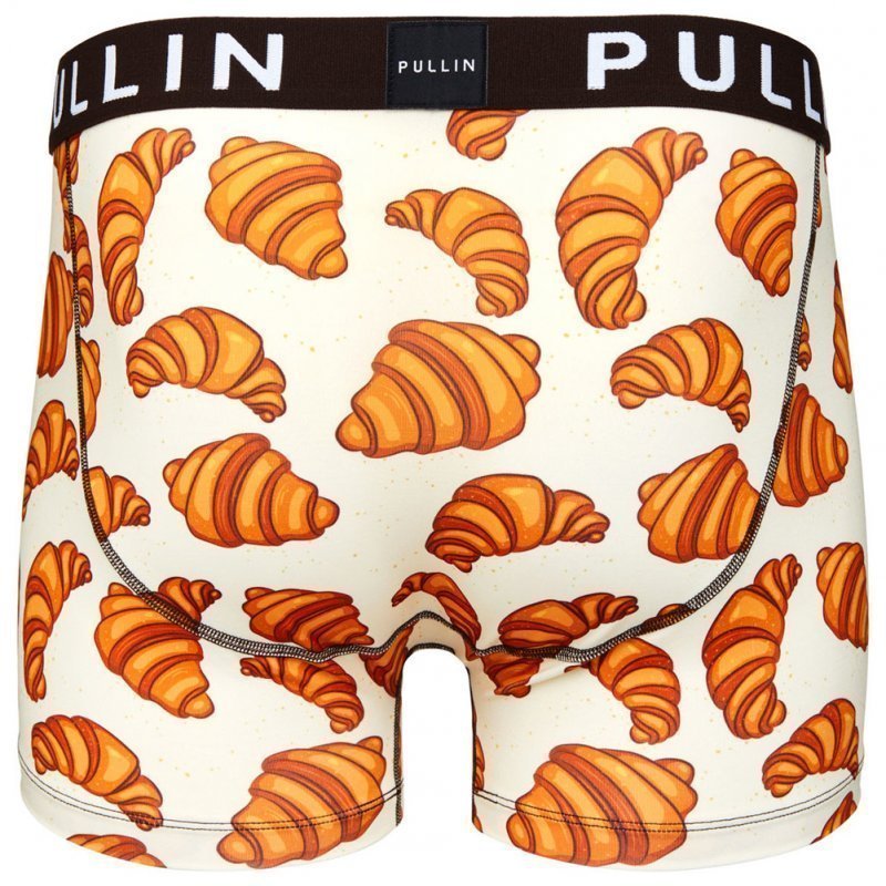 PULL IN Boxer Homme Microfibre CROISSANT Blanc