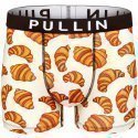 PULL IN Boxer Homme Microfibre CROISSANT Blanc