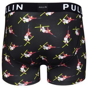 Boxer Homme FREESTYLE Noir et Blanc PULL IN Boxer Homme Microfibre FREESTYLE Noir