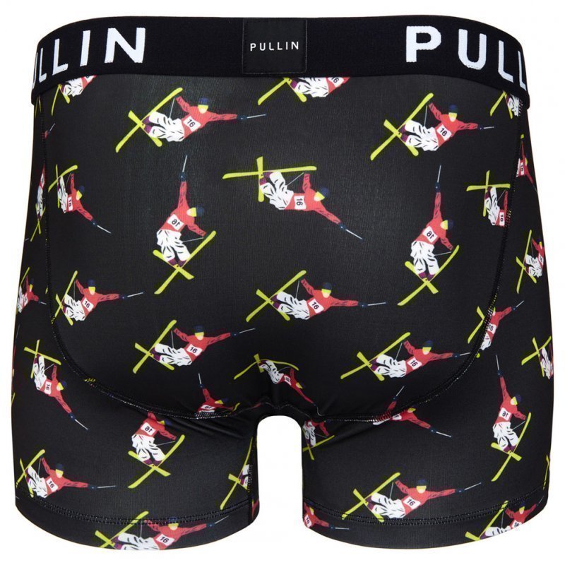 PULL IN Boxer Homme Microfibre FREESTYLE Noir