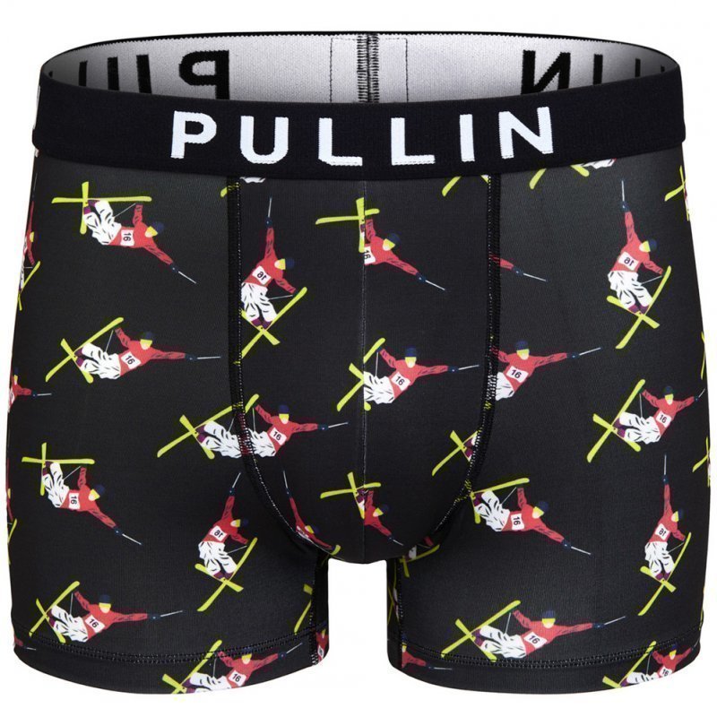 PULL IN Boxer Homme Microfibre FREESTYLE Noir