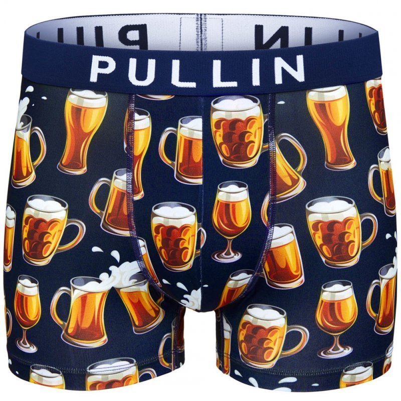 PULL IN Boxer Homme Microfibre POMPETTE Marine