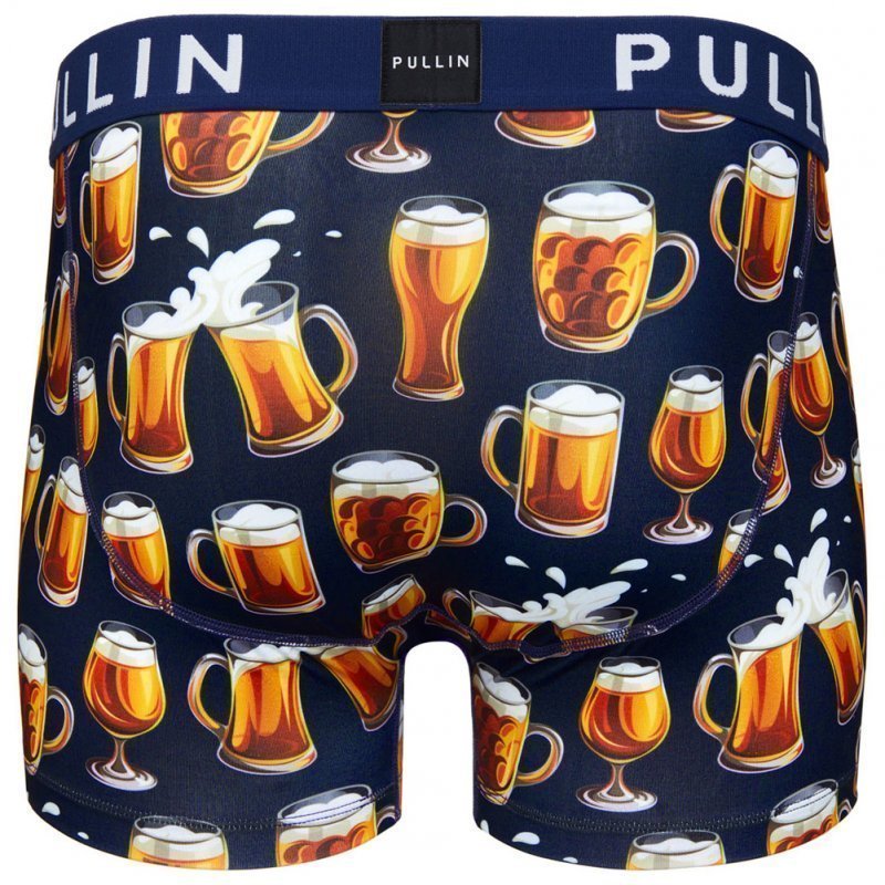 PULL IN Boxer Homme Microfibre POMPETTE Marine
