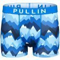 PULL IN Boxer Homme Microfibre RIDGES Bleu