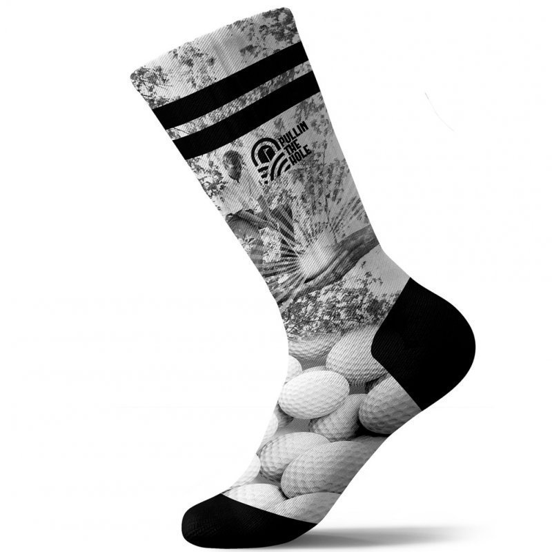 Chaussettes Homme PULLINTHEHOL Gris et Bleu