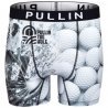 Boxer long Homme PULLINTHEHOLE Gris et Blanc