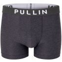 PULL IN Boxer Homme Microfibre GREYHEATHER21 Anthracite