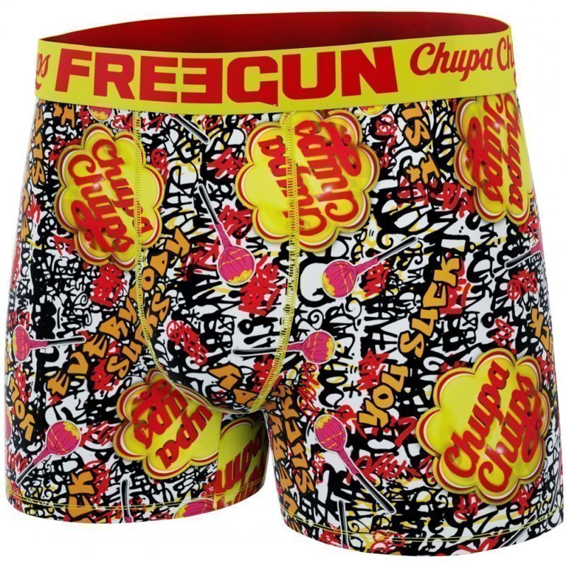 Boxer Homme SUC Jaune et Rouge