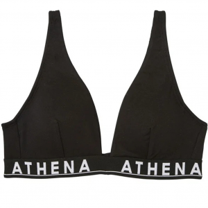 ATHENA Brassière Femme Coton EASY COLOR Noir