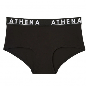 ATHENA Boxer Femme Coton EASY COLOR Noir