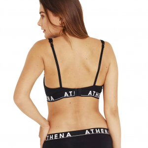 ATHENA Ensemble Femme Microfibre EASY COLOR Noir