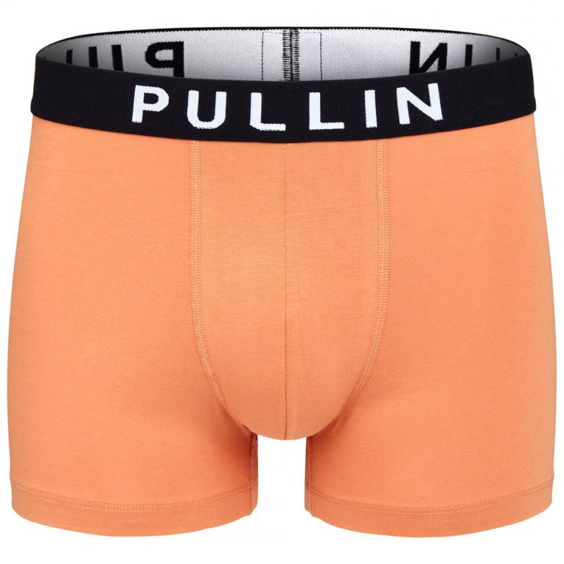 PULL IN Boxer Homme Coton Bio UNI MELON23 Orange