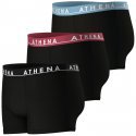 LOT DE 3 Boxer Sous-vêtements Homme EASYCOLOR Noir et Noir