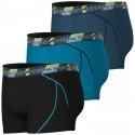 LOT DE 3 Boxer Sous-vêtements Homme TRAINING DRY Noir