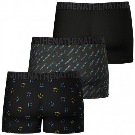 ATHENA Lot de 2 Boxers Homme Modal ULTRA SOFT Marine Bleu Sous-vêtements awwthin