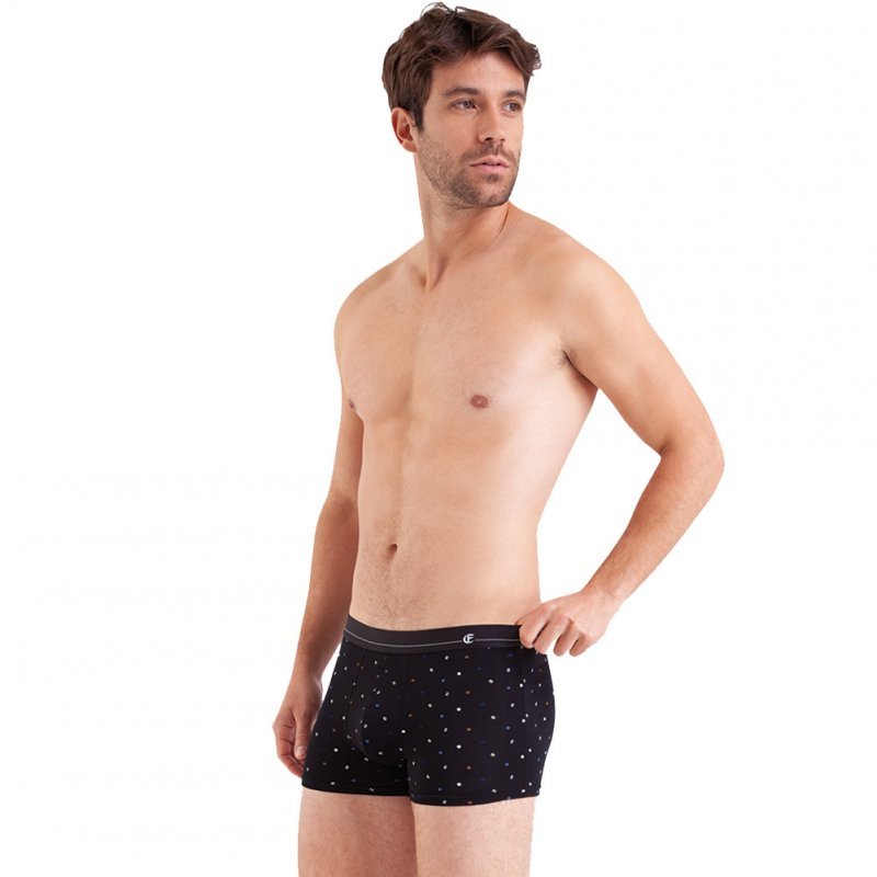 EMINENCE Boxer Homme Modal MICROMODAL Billard Noir